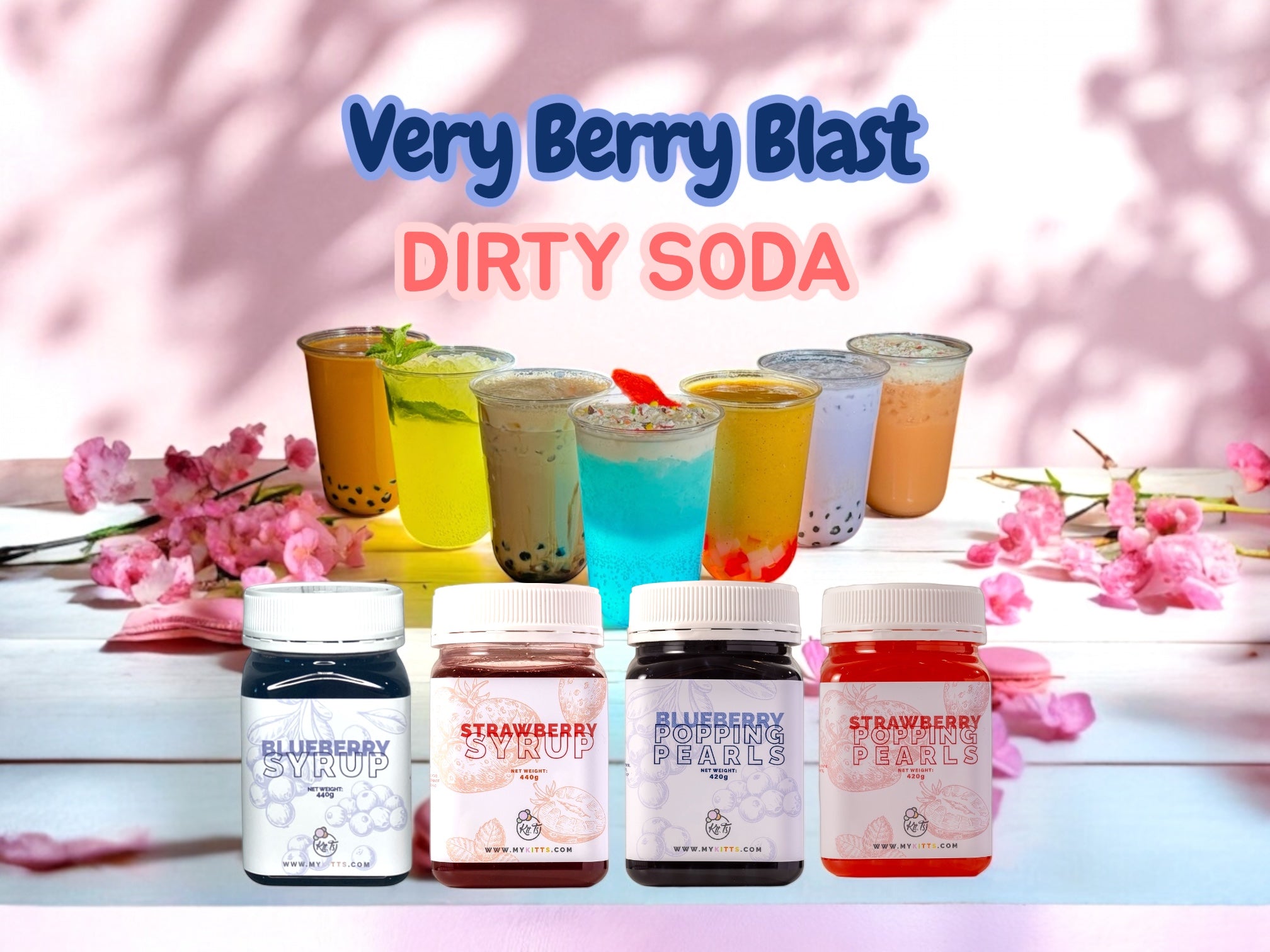 Very Berry Blast Dirty Soda 💖💦
 &ndash; My Kit Ts