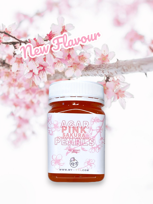 Sakura (Cherry Blossom) Agar Pearls 370g