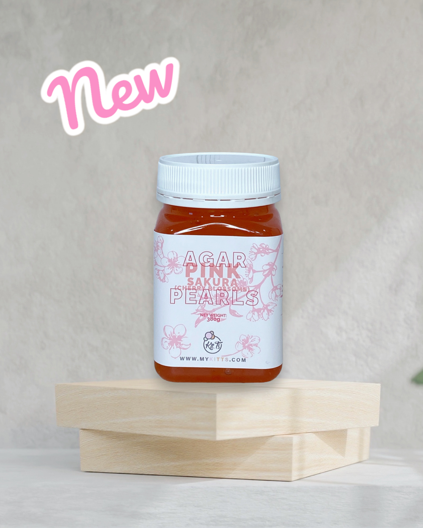 Sakura (Cherry Blossom) Agar Pearls 370g