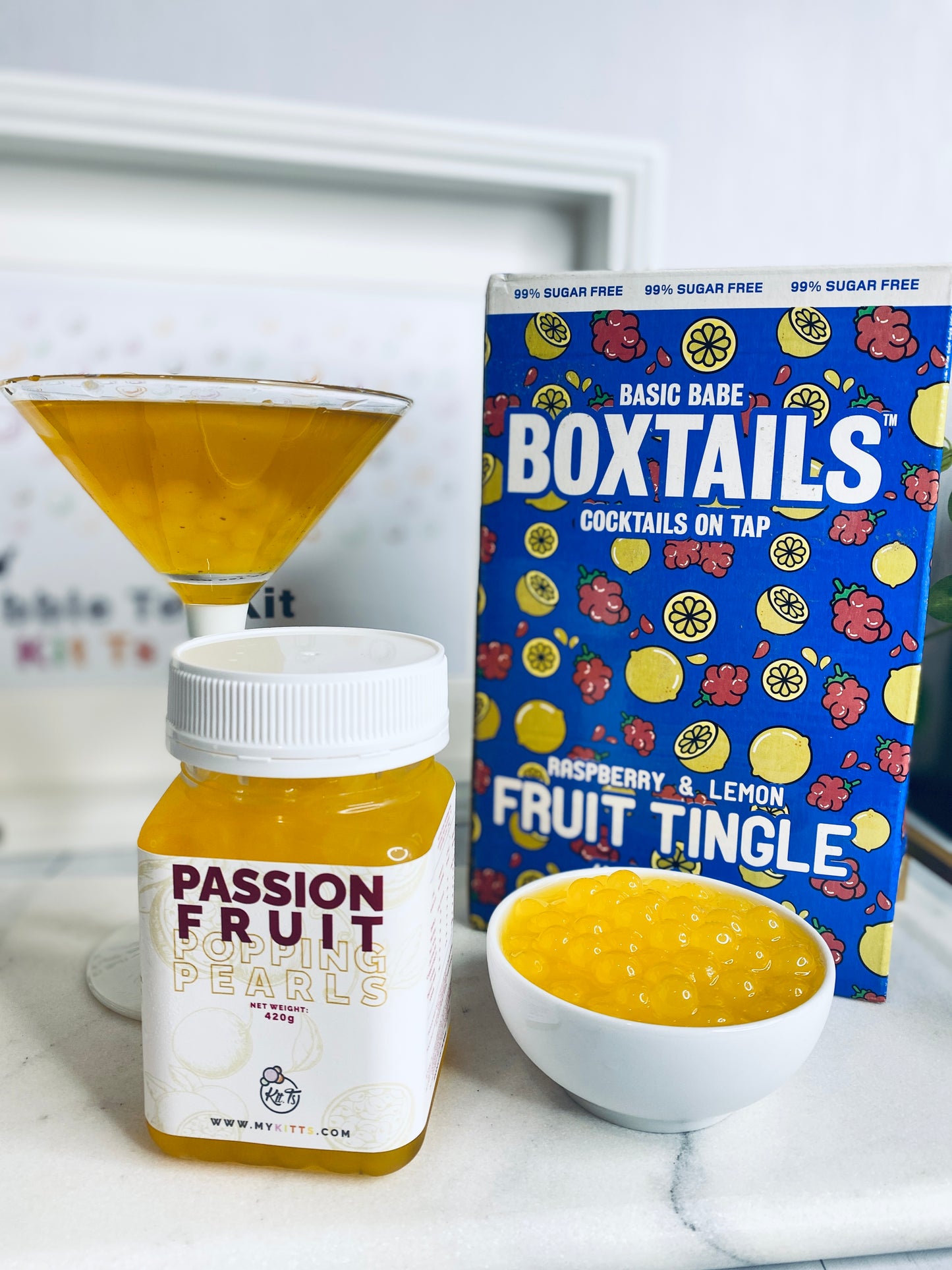 Passionfruit Popping Pearls 420g