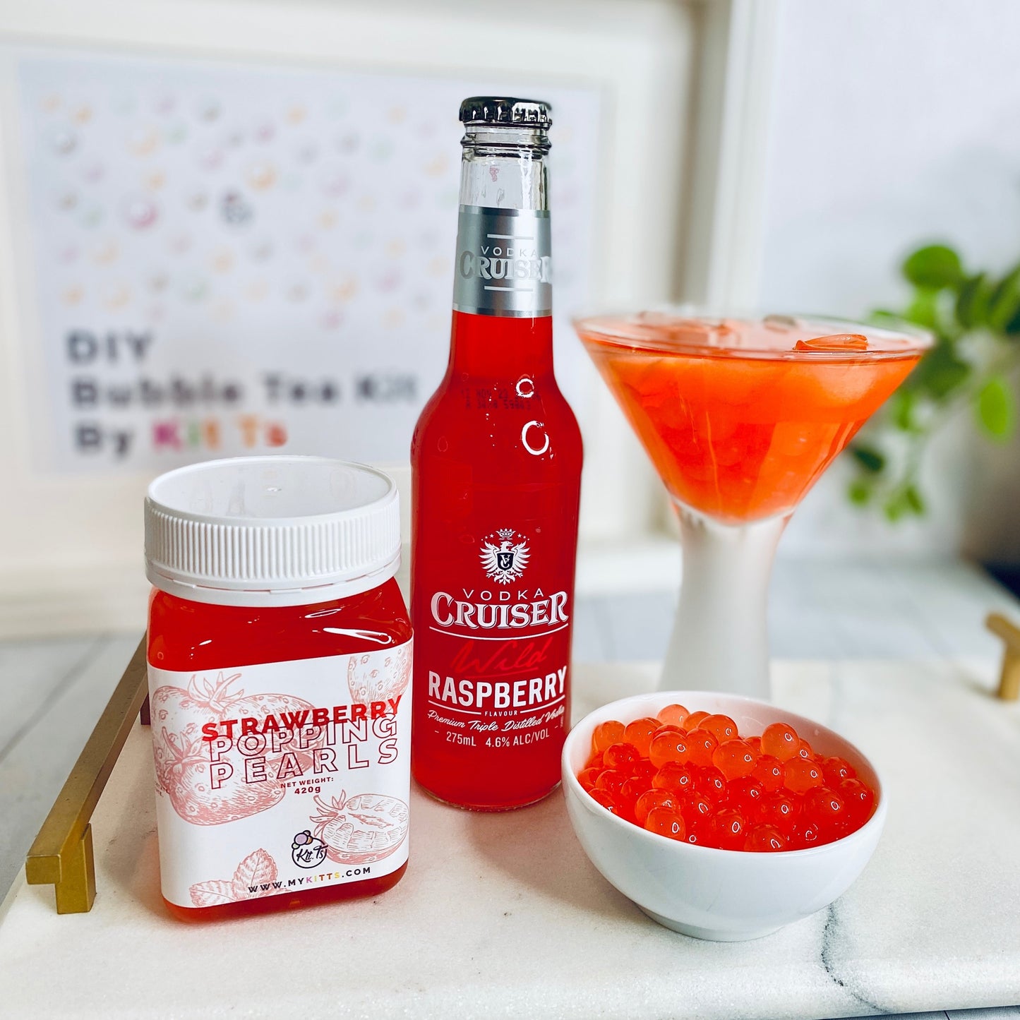 Agar White Pearls 370g