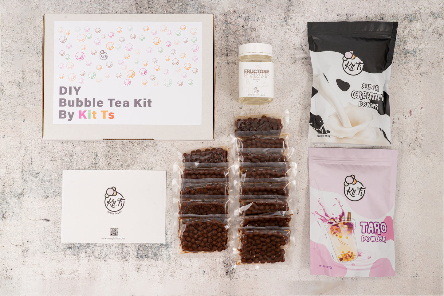 Taro Milk Tea DIY Bubble Tea Kit - Gift Kit Set