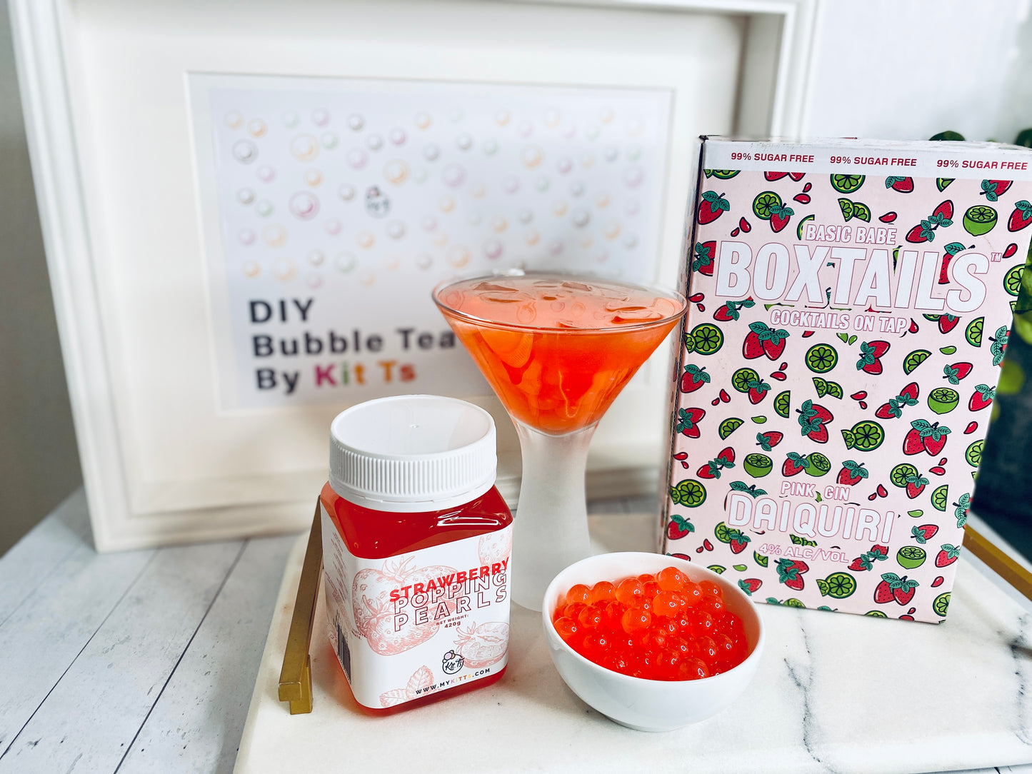 Strawberry Popping Pearls 420g
