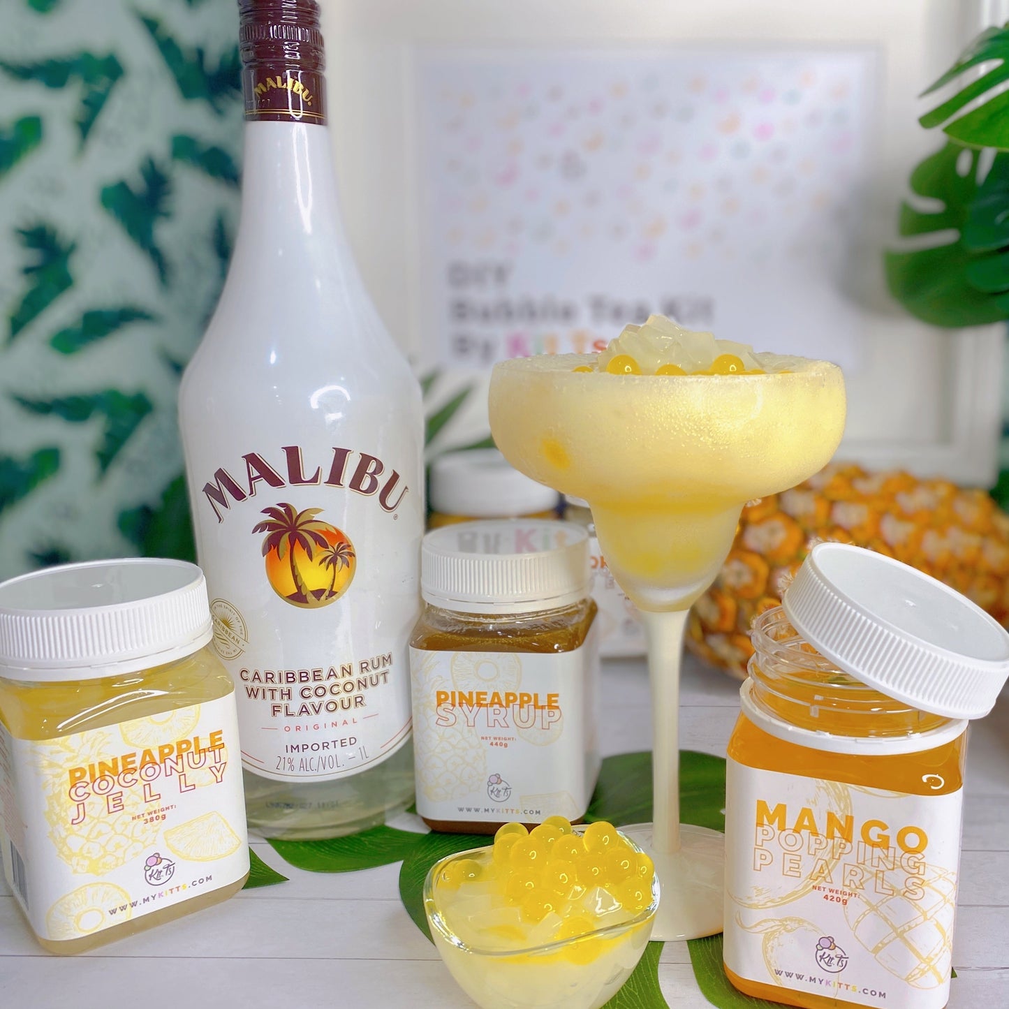 Agar White Pearls 370g