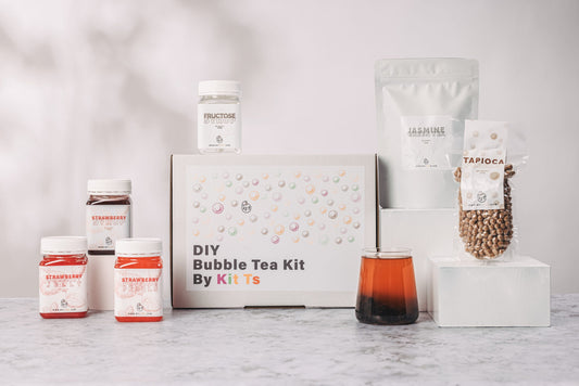 Strawberry Fruit Tea DIY Bubble Tea Kit - GIFT KIT SET