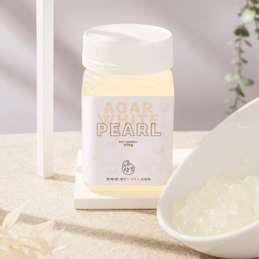 Agar White Pearls 370g