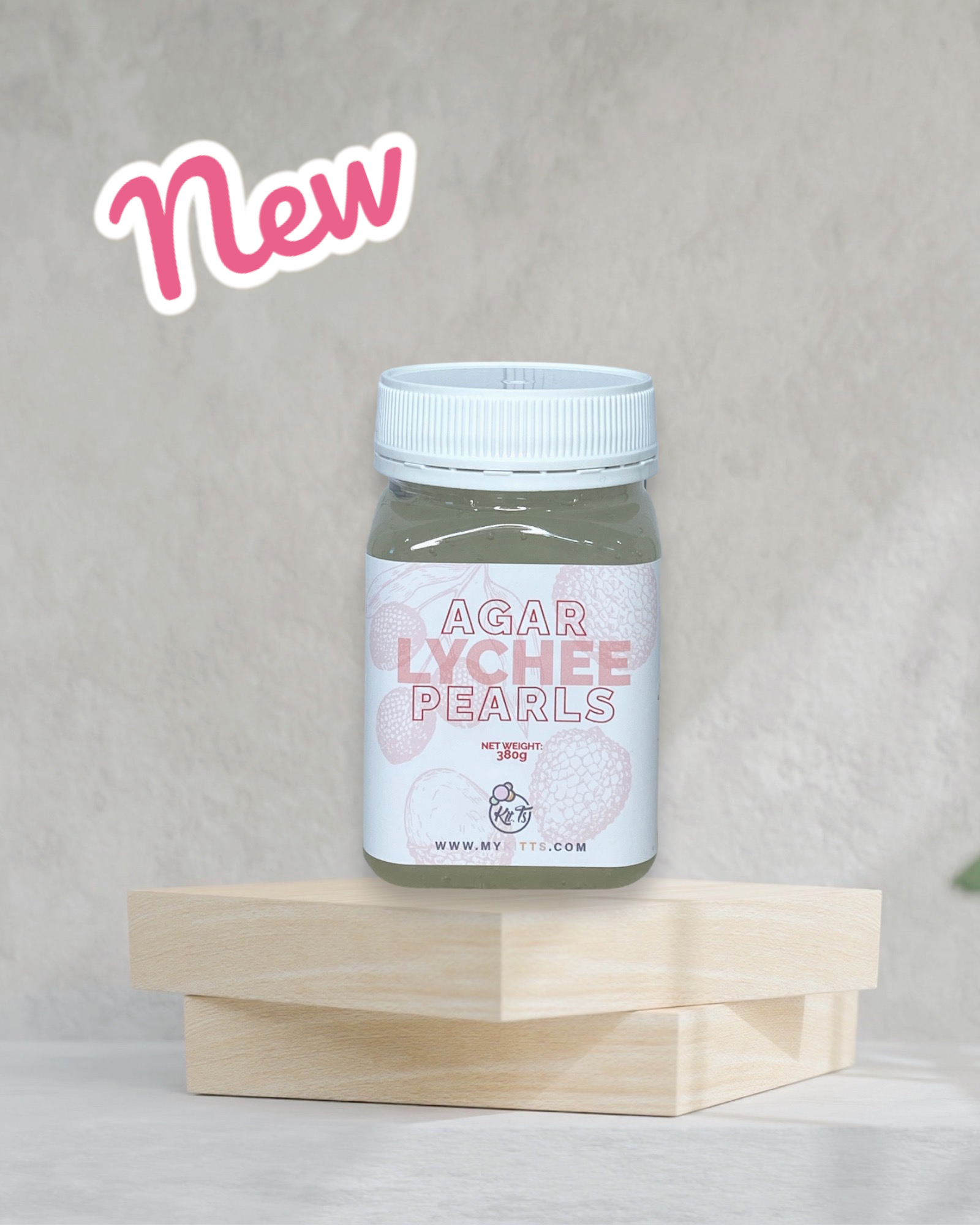 Lychee Agar Pearls 370g