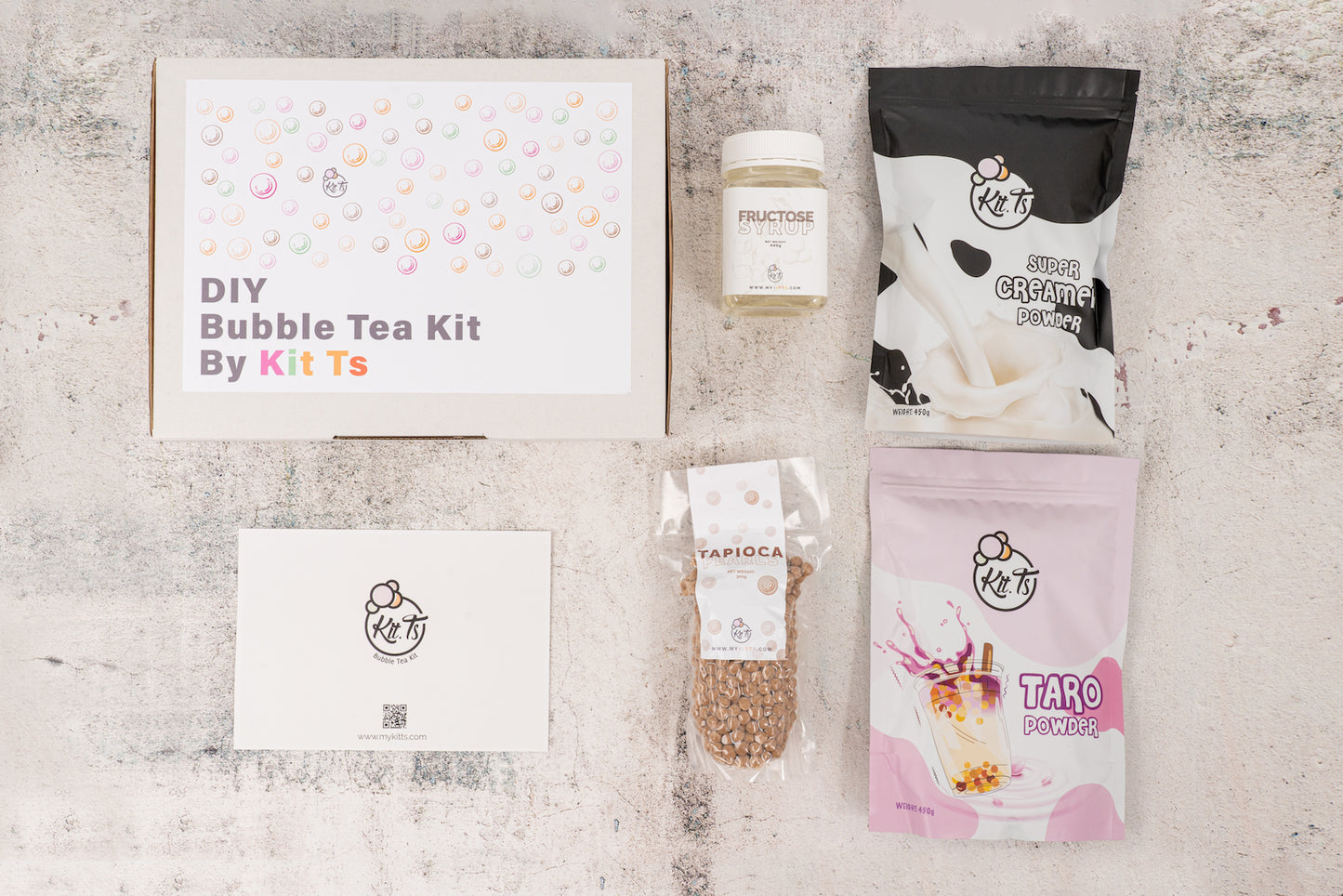 Taro Milk Tea DIY Bubble Tea Kit - Gift Kit Set