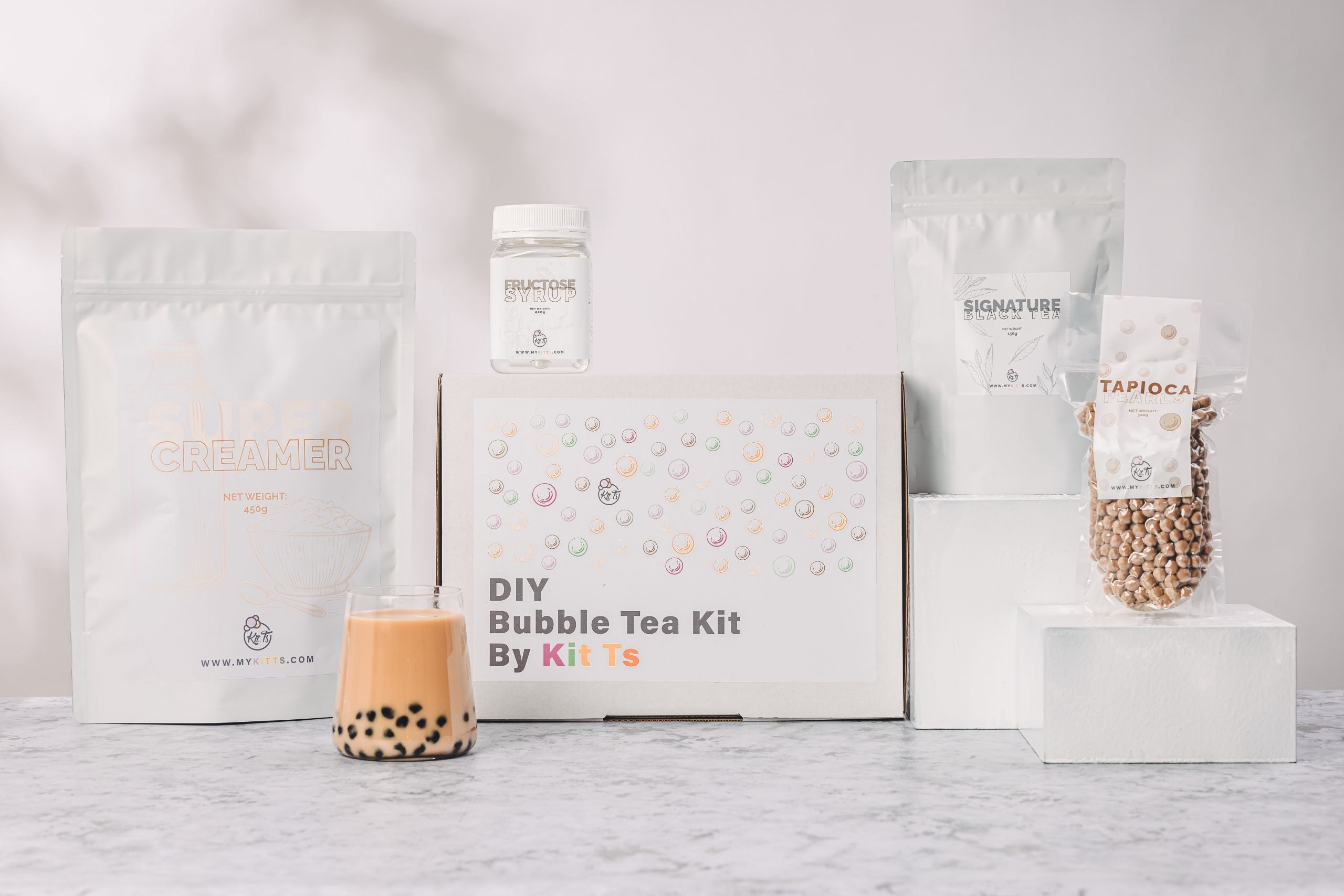 Premium DIY Milk Bubble Tea Kit (Choose Flavour)