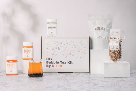 Peach Fruit Tea DIY Bubble Tea Kit - Gift Kit Set