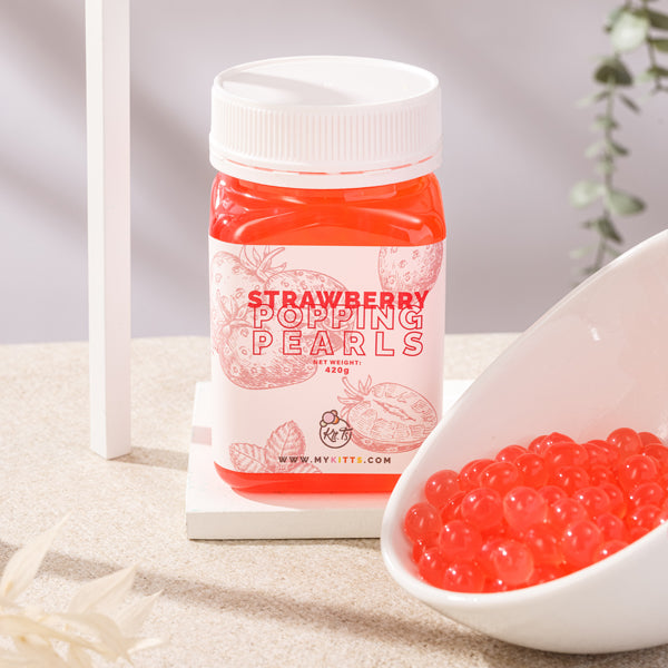 Strawberry Popping Pearls 420g