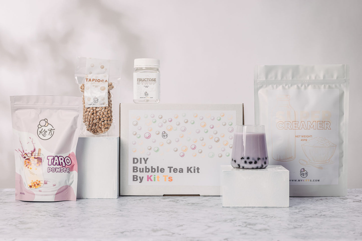 Taro Milk Tea DIY Bubble Tea Kit - Gift Kit Set